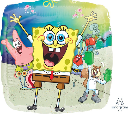 18” SpongeBob Square Pants & Friends Balloon