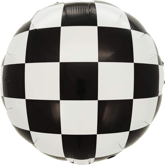 18” Checkered Print Balloon