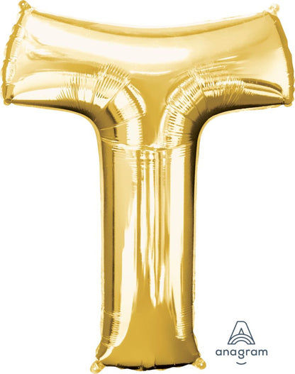 Gold Letter Foil Balloon