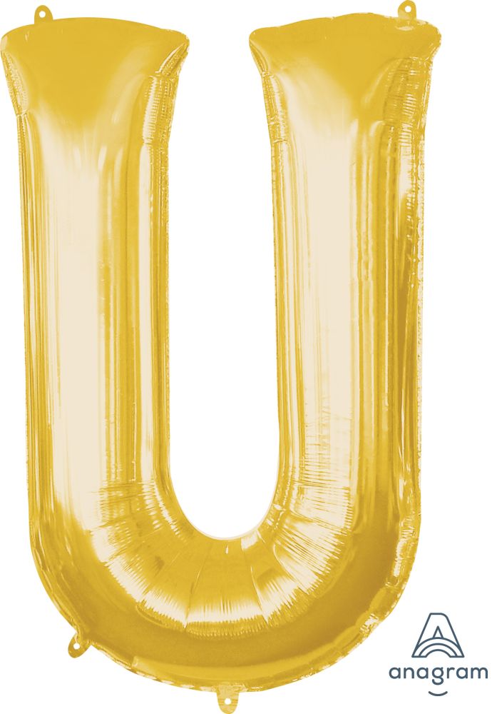 Gold Letter Foil Balloon