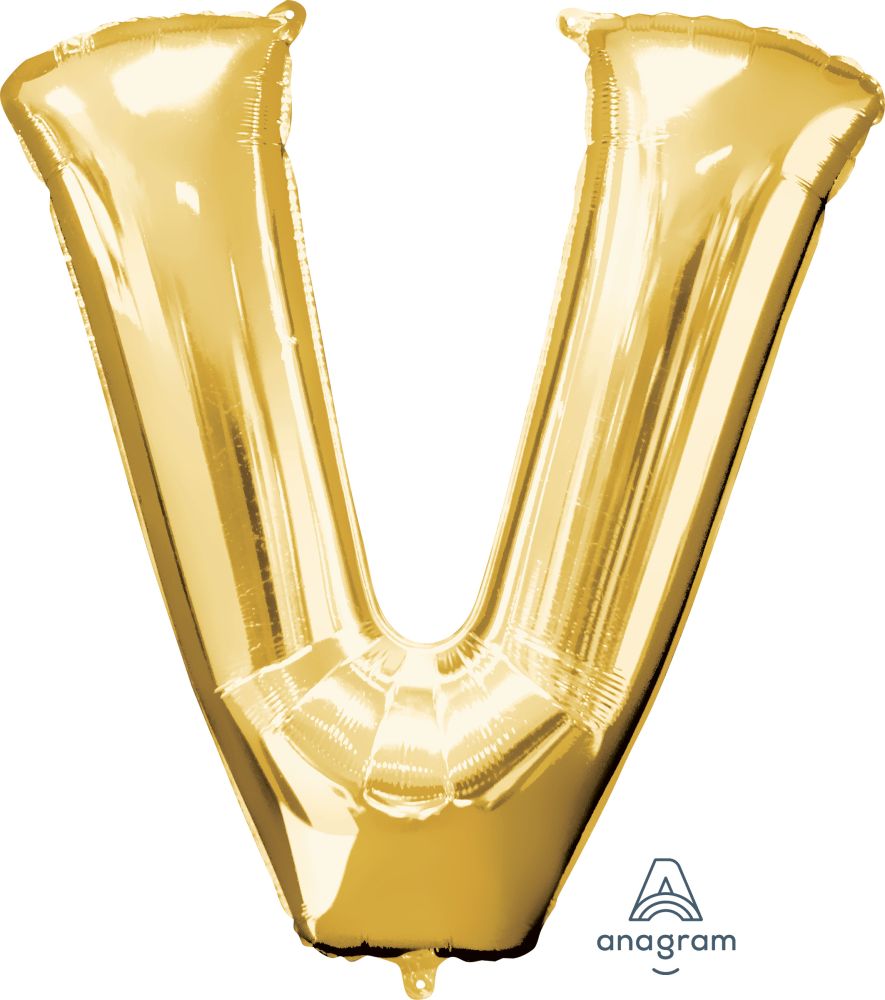 Gold Letter Foil Balloon
