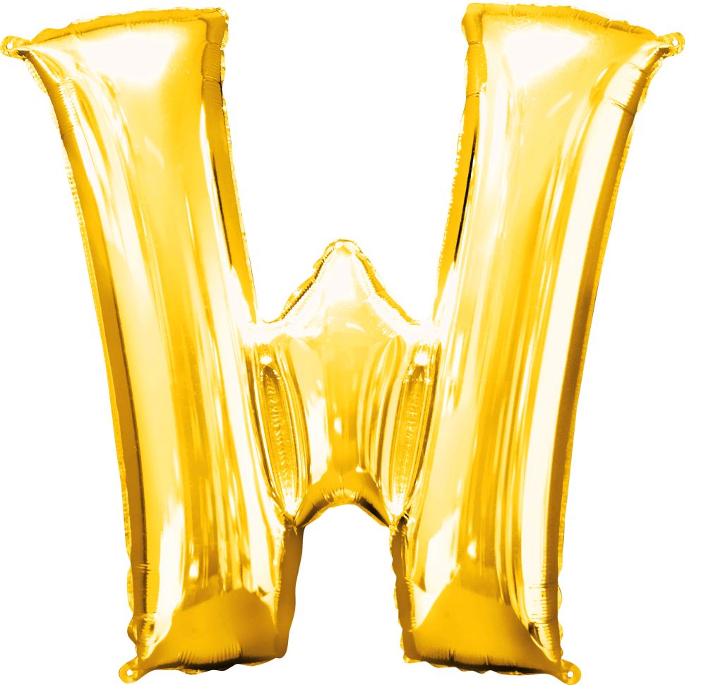 Gold Letter Foil Balloon