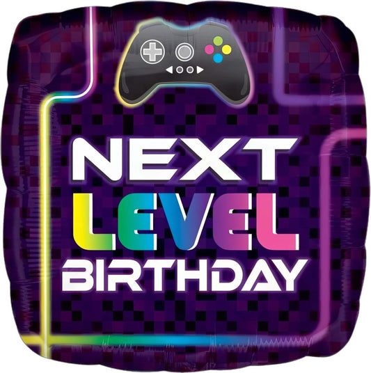 18” Next Level Birthday Balloon