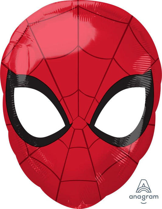 18" Spider Man Face Animated Balloon