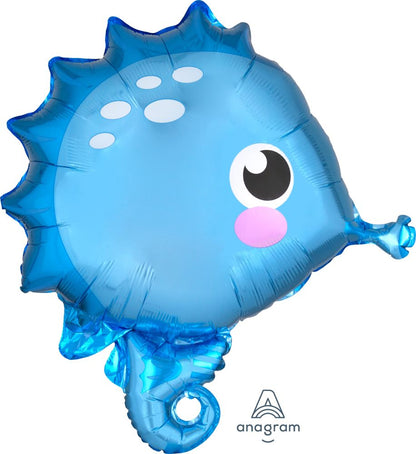 18" Sea Horse Shape Balloon