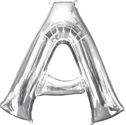 Silver Letter Foil Balloon