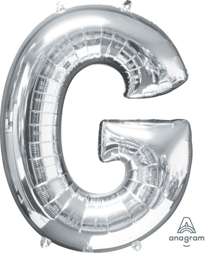 Silver Letter Foil Balloon