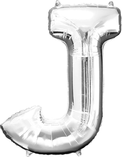 Silver Letter Foil Balloon