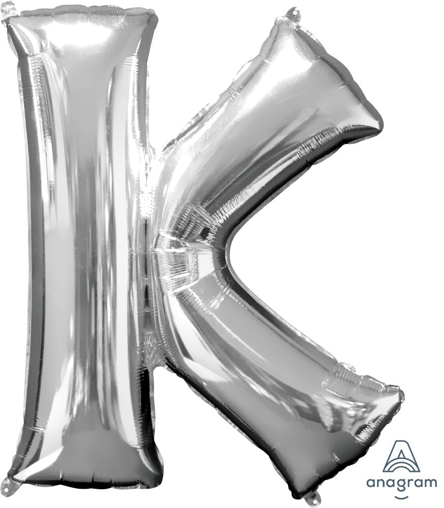 Silver Letter Foil Balloon