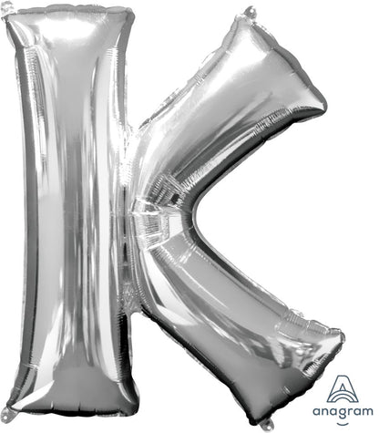 Silver Letter Foil Balloon
