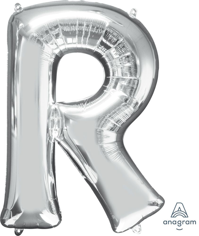 Silver Letter Foil Balloon