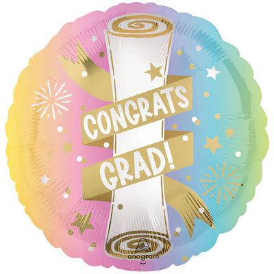 18" Congrats Grad Balloon