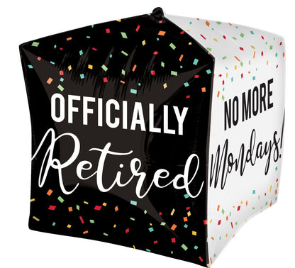 Officially Retired No More Mondays Cubez Balloon