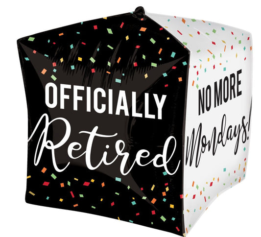 Officially Retired No More Mondays Cubez Balloon