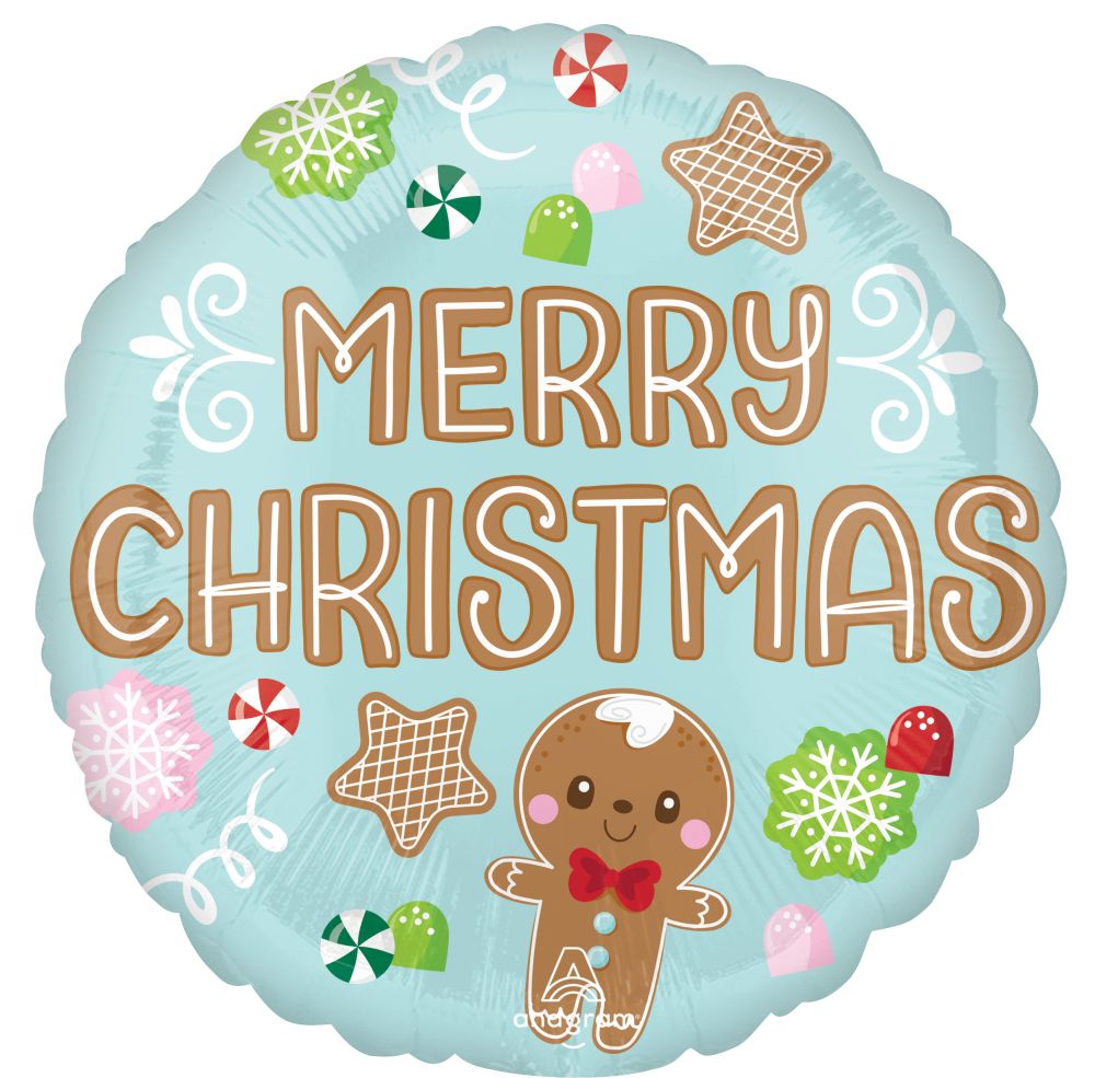 18" Baking Merry Christmas Balloon