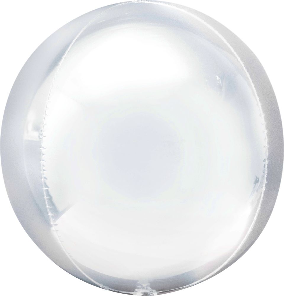 White Orbz Balloon