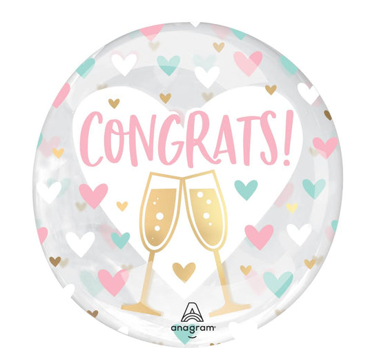 Congrats Clearz Balloon