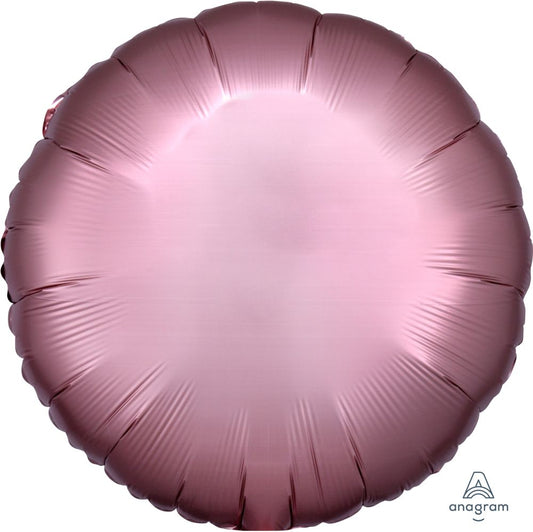 18" Rose Copper Circle Balloon