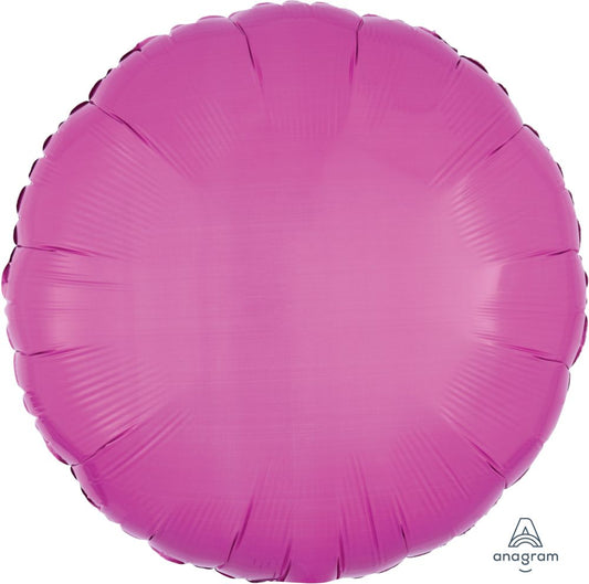 18" Bubble Gum Pink Circle Balloon