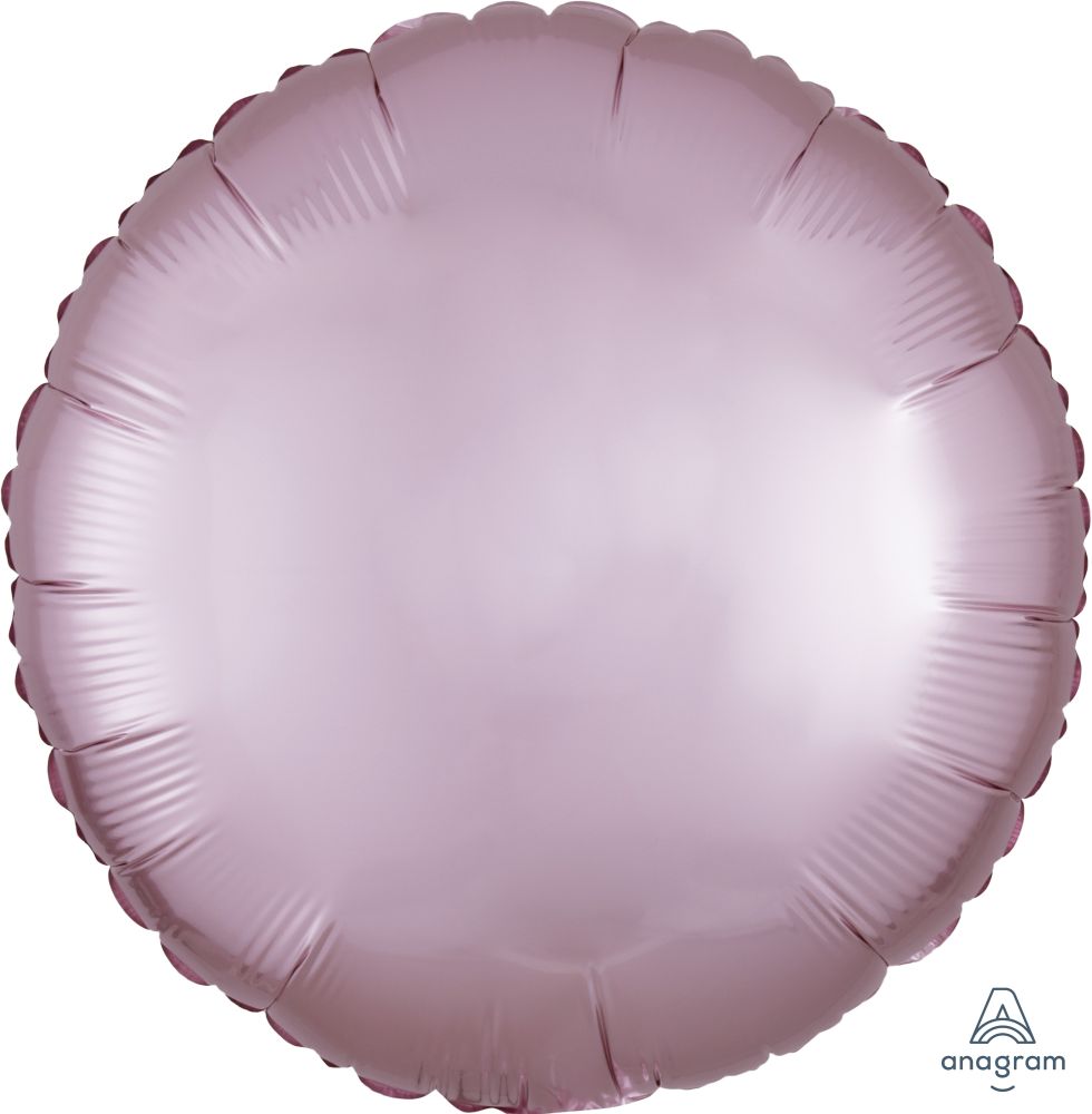 18" Pastel Pink Circle Balloon