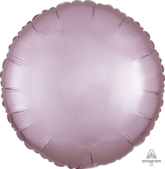 18" Pastel Pink Circle Balloon