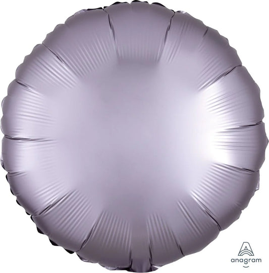 18" Greige Gray Circle Balloon