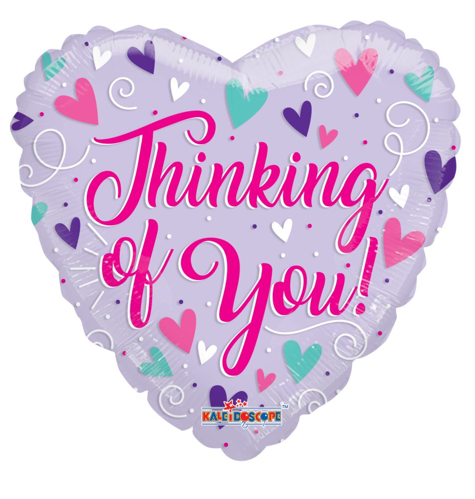 18" Thinking Of You Heart Shape Balloon