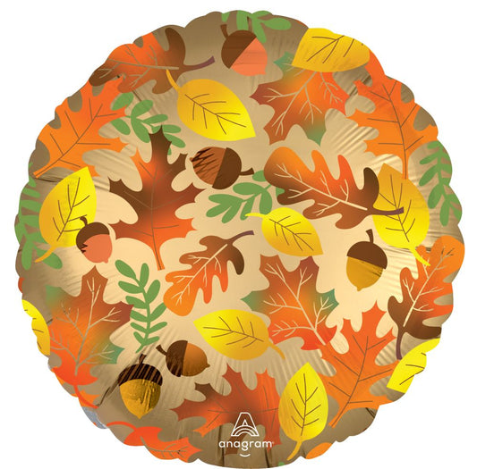 18" Fall Leaves Balloon