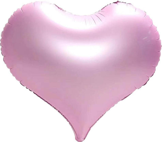18" Matte Pink Heart Balloon