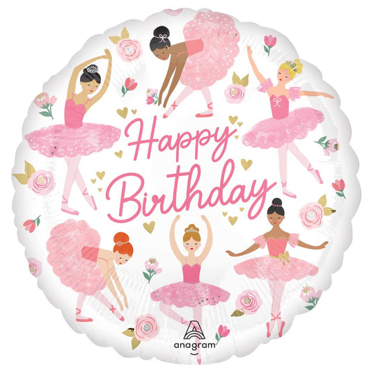 18" Ballerina Balloon