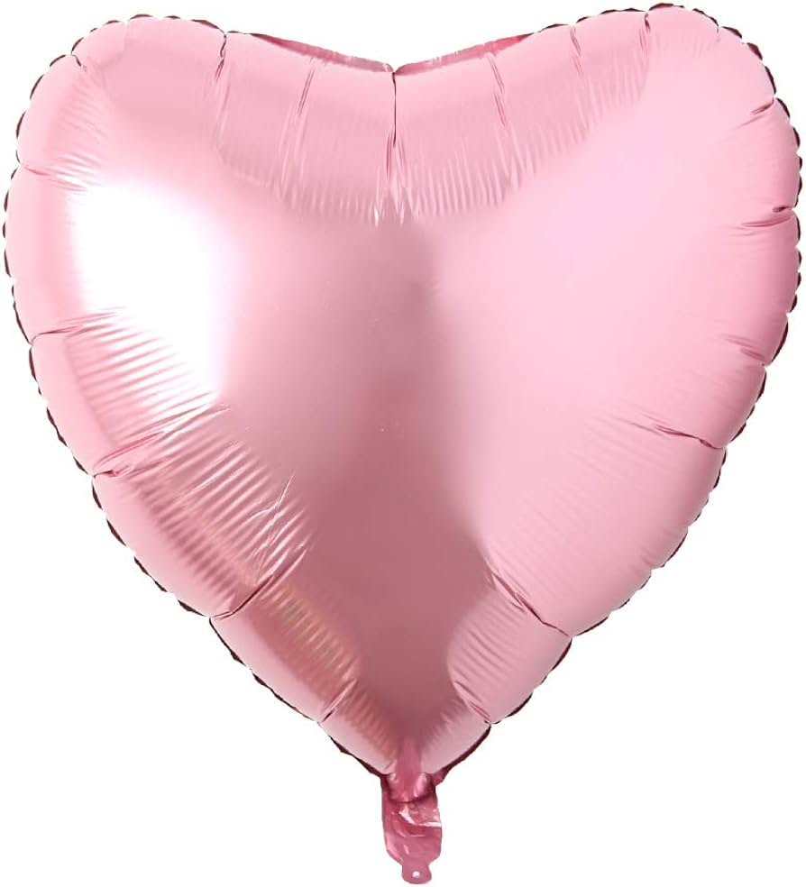 28" inch Light Pink Heart