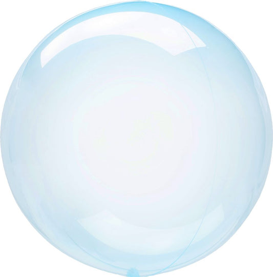 Blue Transparent Clearz Balloon