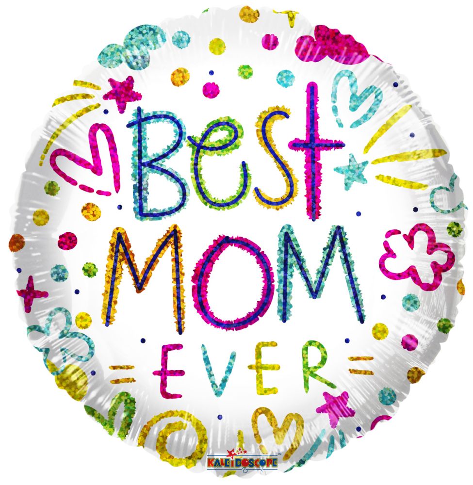 18" Best Mom Ever Balloon