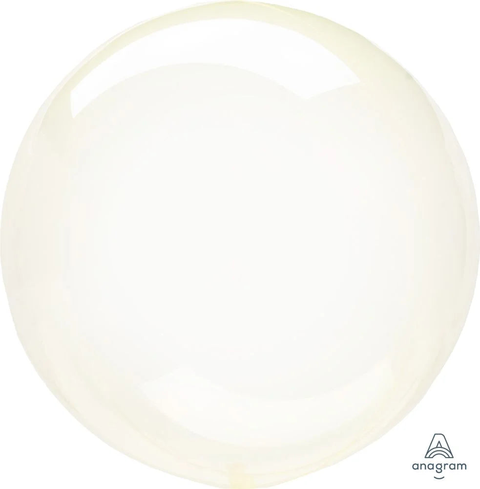 Crystal Clearz 18" Yellow Balloon
