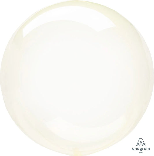 Yellow Transparent Clearz Balloon