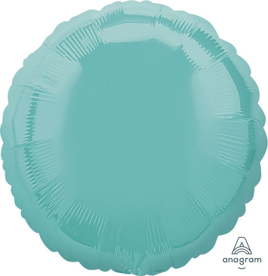 18" Robins Egg Blue Circle Balloon