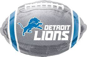17” Detroit Lions NFL Football Balloon