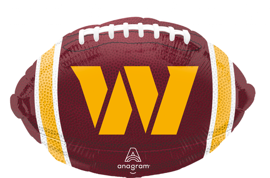 17” Washington Commanders NFL Football Balloon
