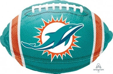 17” Miami Dolphins NFL Football Balloon