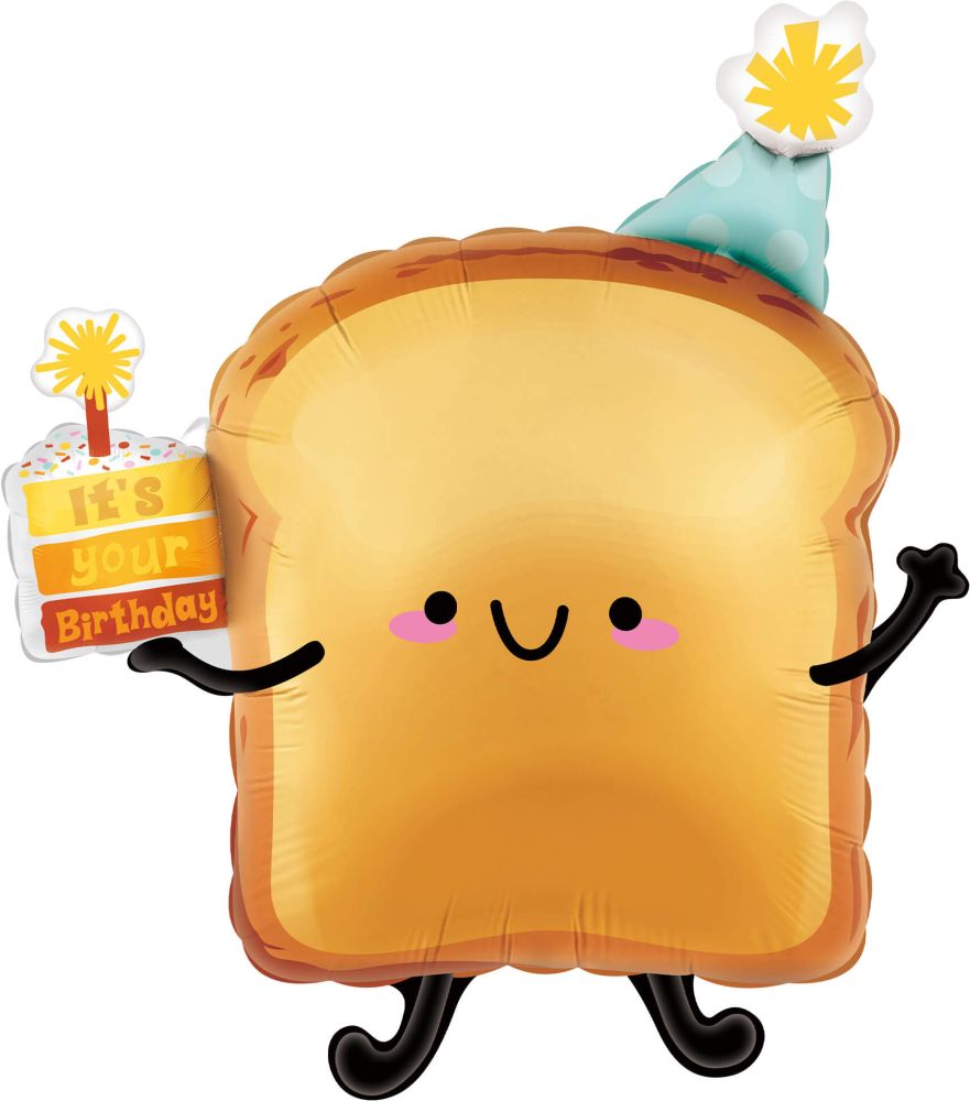 It’s Your Birthday Toast Jumbo Foil Balloon