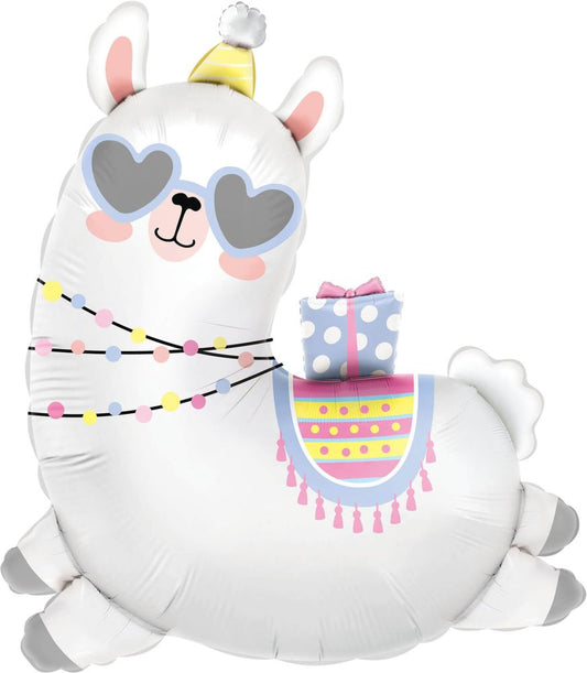 Birthday Llama Jumbo Foil Balloon
