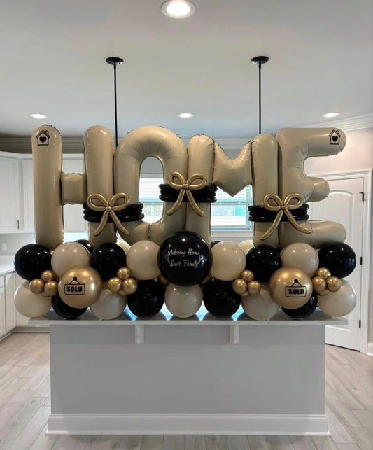 "Home" Deluxe Balloon Bouquet