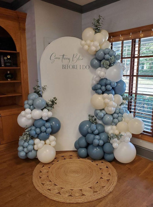 Baby Shower Balloon Arch Package with Arch Wall