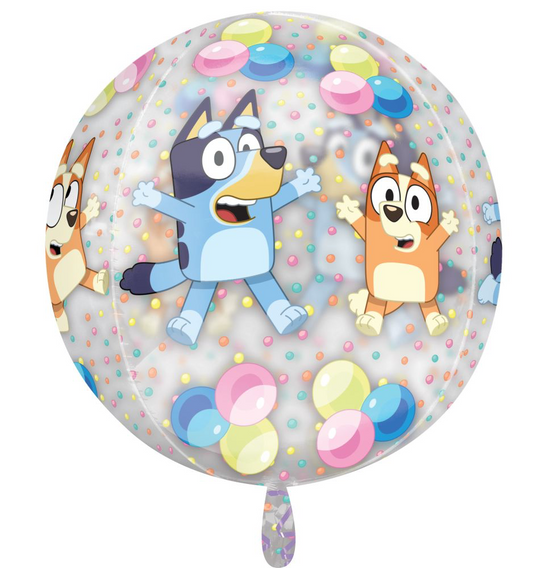 Bluey and Bingo Bubble Balloon