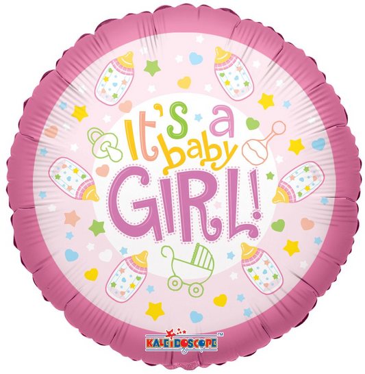 18" It’s A Baby Girl Balloon