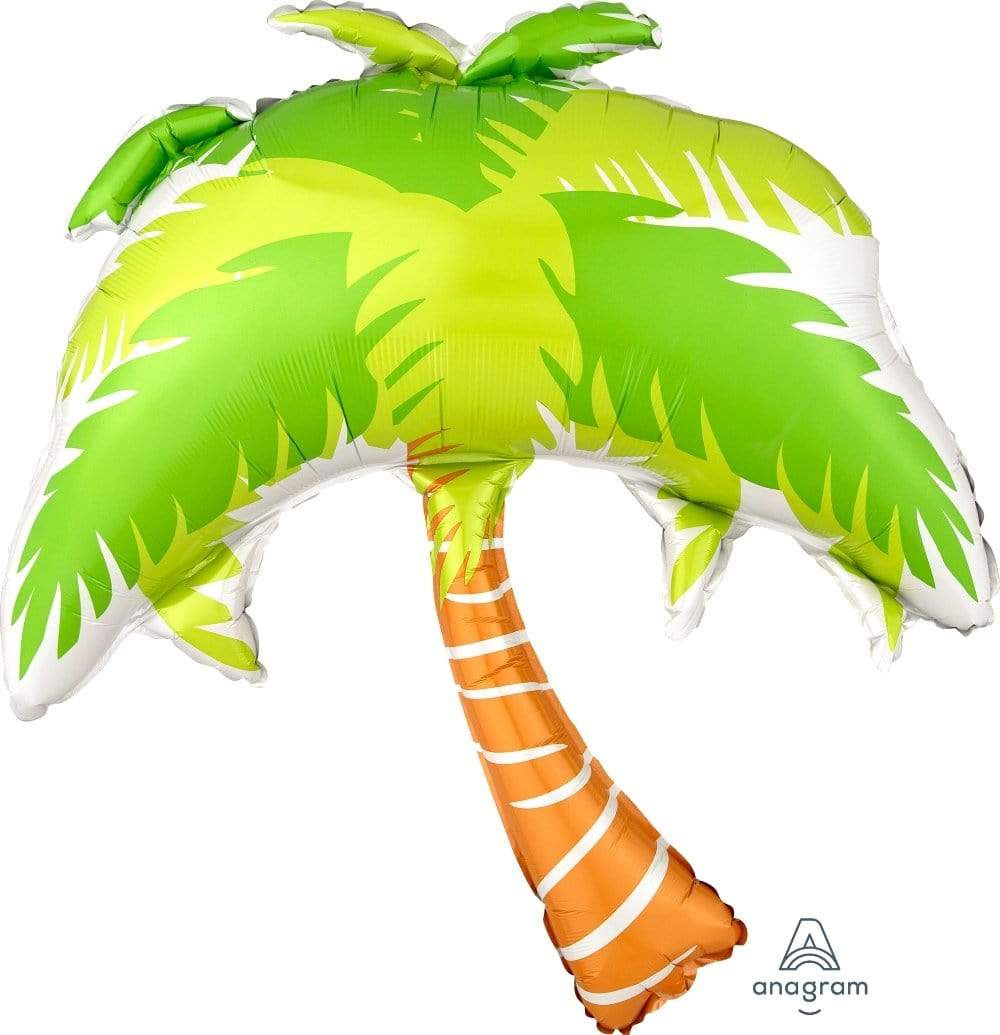 33” Summer Scene Palm Tree Balloon