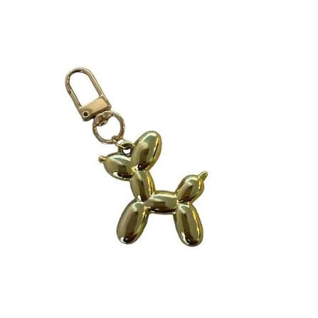 Gold Keychain Balloon Dog