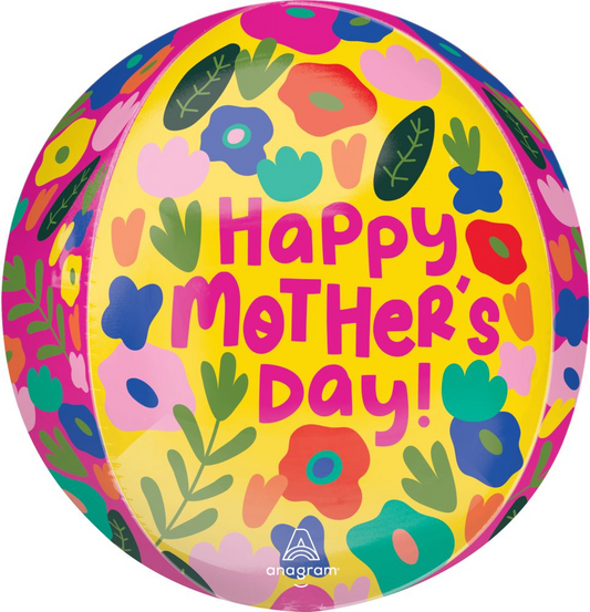 Happy Mother’s Day Flower Petals Orbz Balloon