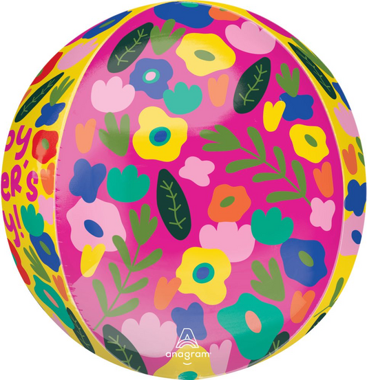 Happy Mother’s Day Flower Petals Orbz Balloon