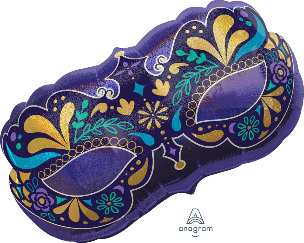 Night in Disguise Mask SuperShape Balloon